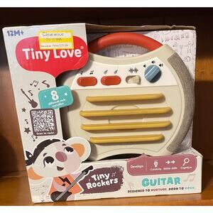 NIB Tiny Love Tiny Rockers Electronic Guitar Baby Learning Toy